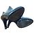 Botines CHANEL T.EU 37.5 Cuero charol Negro