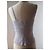Christian Dior Bustier de algodón y seda topo, talla 44. Gris pardo - vista 3