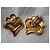 Christian Lacroix Clip in metallo dorato e perla. Gold hardware - vista 2