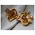 Christian Lacroix Clip in metallo dorato e perla. Gold hardware - vista 5