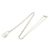 Collana Silver Lockit UNICEF di Louis Vuitton Argento - vista 3