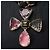 Gioielli CHANEL in Cristallo Rosa - 102198 - vista 6