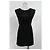 Abito mini con scollo a barca e schiena scoperta Ba&Sh in satin nero - vista 7