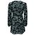 Sandro Paris besticktes Mini-Kleid mit langen Ärmeln aus mehrfarbigem Polyester Mehrfarben - Ansicht 3