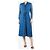 Anne Klein Vestido midi estampado azul - talla S - vista 3