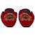 Mule piatte ricamate Dolce & Gabbana in velluto rosso - vista 10