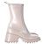 Botas de lluvia Chloé Betty en goma nude Castaño Carne