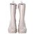Botas de lluvia Chloé Betty en goma nude Castaño Carne - vista 10