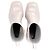 Botas de lluvia Chloé Betty en goma nude Castaño Carne - vista 12