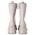 Botas de lluvia Chloé Betty en goma nude Castaño Carne - vista 4