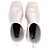 Botas de lluvia Chloé Betty en goma nude Castaño Carne - vista 5
