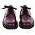Scarpe Derby stringate Dries Van Noten in pelle bordeaux - vista 11