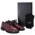 Scarpe Derby stringate Dries Van Noten in pelle bordeaux - vista 8
