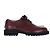 Scarpe Derby stringate Dries Van Noten in pelle bordeaux - vista 9