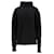 Autre Marque  Mr. P. Knitted Turtle Neck Sweater in Black Wool  ref.1756388