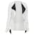 Autre Marque Gareth Pugh Runway plisse silk draped biker White Cream  ref.1756410