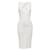 Roland Mouret beige origami pleat back zip shift dress Brown Cotton  ref.1756417