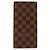 Cartera Larga Brazza Damier Louis Vuitton Castaño
