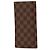 Cartera Larga Brazza Damier Louis Vuitton Castaño - vista 2