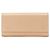 Céline Portafoglio grande a soffietto Celine in pelle beige