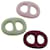 Ring Hermès Anello per sciarpa HERMES Tribeau Chene Dunkle Charm plastica Multicolore Auth am7067