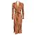 Der Beige Tie Dye Mahika Duster Cardigan von L'Agence