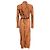 Der Beige Tie Dye Mahika Duster Cardigan von L'Agence - Ansicht 3