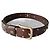Dolce & Gabbana DOLCE&GABBANA LEDERGÜRTEL MIT Nieten. Braun