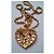Collar Guy Laroche Couture con Péndulo de Corazón Dorado - vista 4