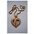 Collar Guy Laroche Couture con Péndulo de Corazón Dorado - vista 6