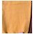 Sweatshirt Sonia Rykiel en coton jaune avec broderie dorée Noir Argenté - vue 8