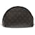 LOUIS VUITTON Monogram Trousse Demi Ronde Cosmetic Pouch M47520 LV Auth 94325 Cloth  ref.1757428