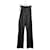 Autre Marque Black straight pants Polyester  ref.1757692
