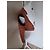 Balmain Jacke aus orangefarbenem Tweed mit Cut Out Schultern - Ansicht 4