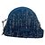 Set di due borse a mano Trussardi in pelle blu scuro