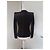 Balmain Samtjacke mit Punkten in Schwarz - Ansicht 3