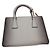 Borsa a mano Prada Galleria Ombrè piccola verde chiaro pelle - vista 2