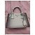 Borsa a mano Prada Galleria Ombrè piccola verde chiaro pelle - vista 4