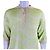 Henrik Vibskov Monogram Saft Strik Polo Shirt Grün - Ansicht 2