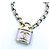 Bracciale Chanel Pendente a Lucchetto CC Lavanda Viola Porpora - vista 2
