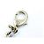 Bracciale Chanel Pendente a Lucchetto CC Lavanda Viola Porpora - vista 3