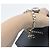 Bracciale Chanel Pendente a Lucchetto CC Lavanda Viola Porpora - vista 5