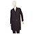 Aspesi Schwarzer Wasserabweisender Nylon Trenchcoat Leicht S