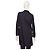 Aspesi Schwarzer Wasserabweisender Nylon Trenchcoat Leicht S - Ansicht 2