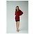 Rot und schwarzes asymmetrisches Kleid Herbst Winter 2009/2010 ALEXANDER McQUEEN Mehrfarben - Ansicht 9