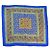 Hermès SCIALLE HERMES CHASSE IN INDIA 140 CM CACHEMIRE SETA BLU