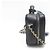 CHANEL VANITY LOGO CC KAVIARLEDER HANDTASCHE Schwarz - Ansicht 4