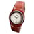 Relógio Hermès Harnais em aço e couro barenia caramel 30mm Caramelo  - vista 1