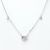 Collana Pendente in Diamante Gucci GG Running Argento