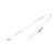 Collana Pendente in Diamante Gucci GG Running Argento - vista 5